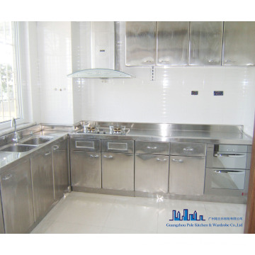 Pole Stainless Steel Kitchen Cabinet